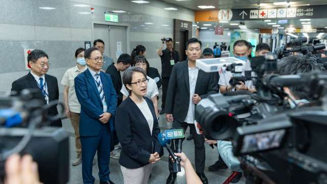 蕭美琴：生技為護國產業之一，期盼促進產業與世界連結。(圖:總統府提供)
