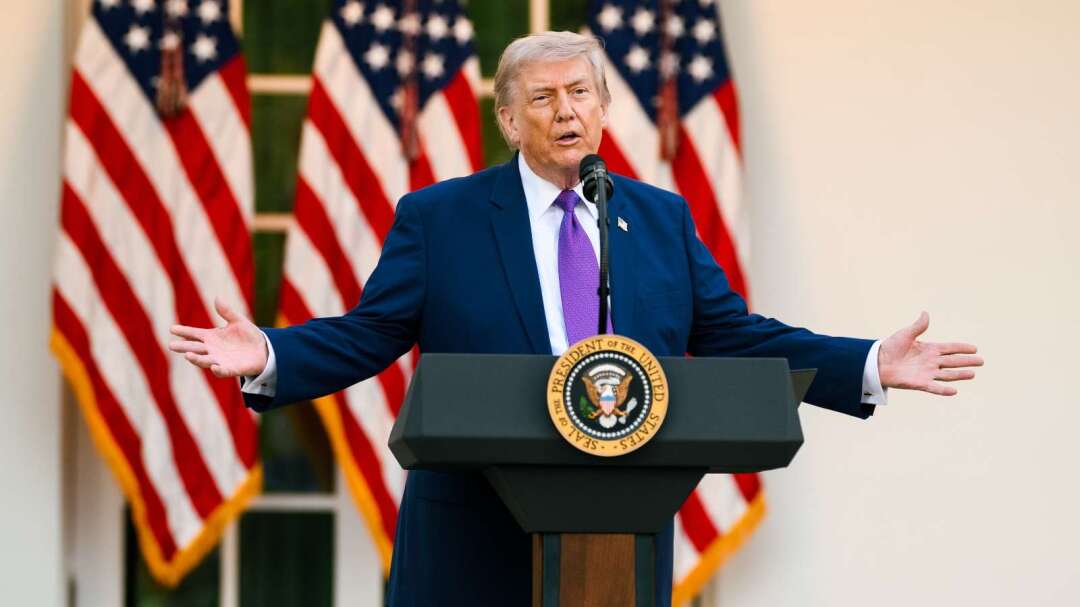 トランプ氏、『歴史的合意』達成を発表 ハマスが全面武装解除