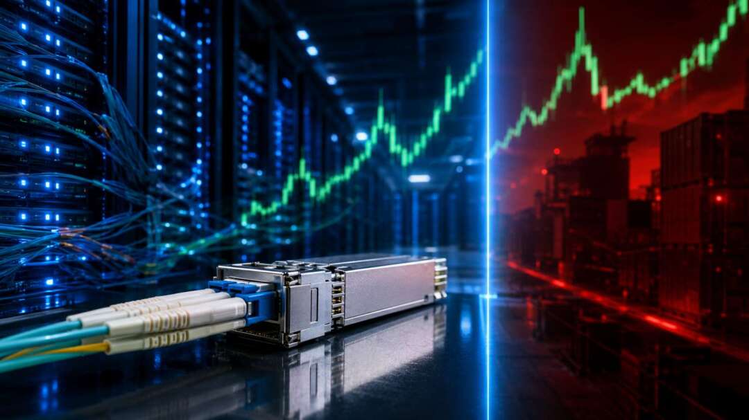 US Moves to Ban Chinese Optical Transceivers! Optical Communication Stocks Surge, AAOI Jumps Nearly 20%