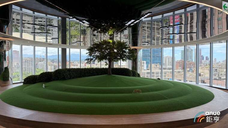 遠東 Garden City公共空間打造城市花園。(鉅亨網記者王莞甯攝)