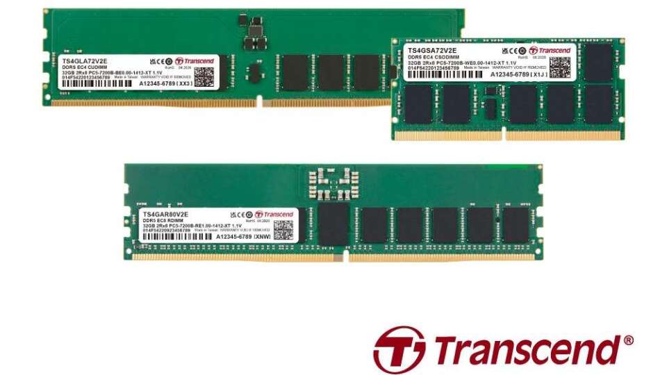 創見、全系列DDR5工控記憶體モジュールを発表し、AI PCとエッジコンピューティングのビジネスチャンスを獲得