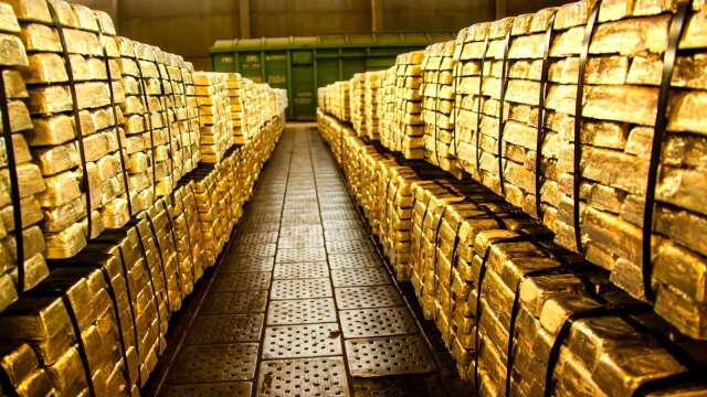 荷蘭央行加強危機應對準備，86噸黃金儲備從北美轉移至倫敦。（圖：Shutterstock）
