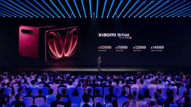小米首款「万元机」18 Fold折叠机起售价10,999元