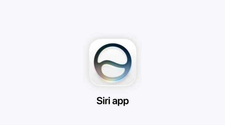蘋果同步推出獨立的Siri AI應用程式 (圖：蘋果官網)