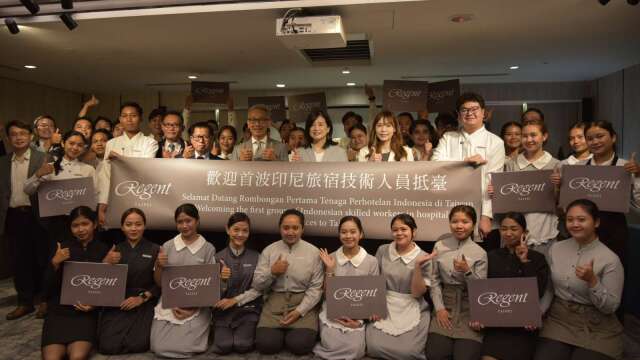 观光署携手晶华深化观光人才培育 35名具在台实习印尼籍员工返台加入旅宿业