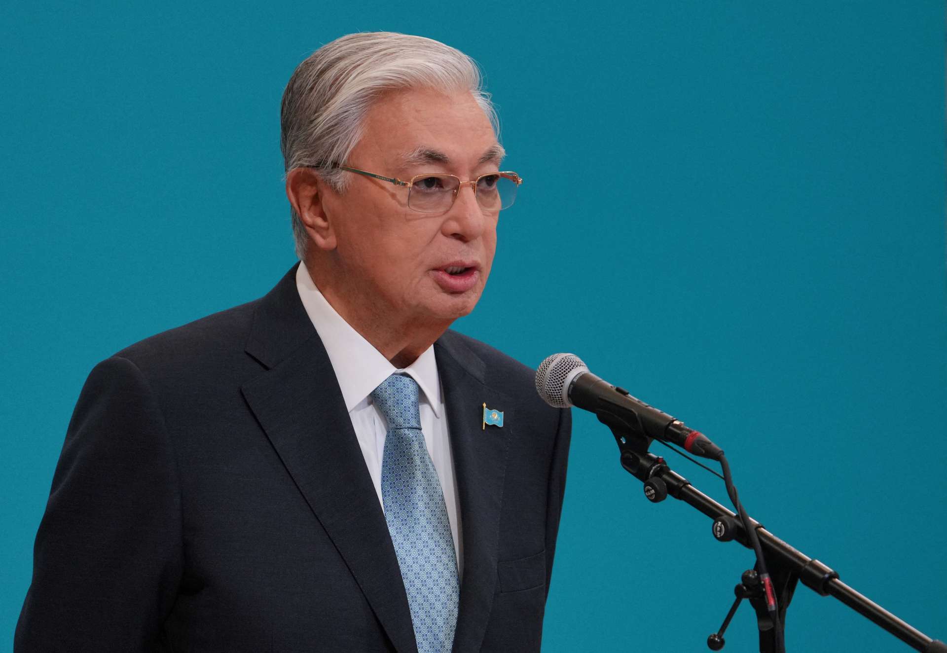 哈薩克總統托卡葉夫(Kassym-Jomart Tokayev)。Reuters/TPG