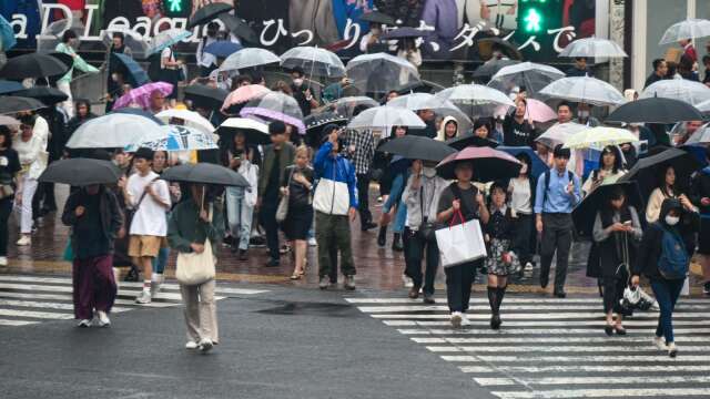 东京连续34天下雨 刷新自1886年统计以来史上最长 加剧通膨压力