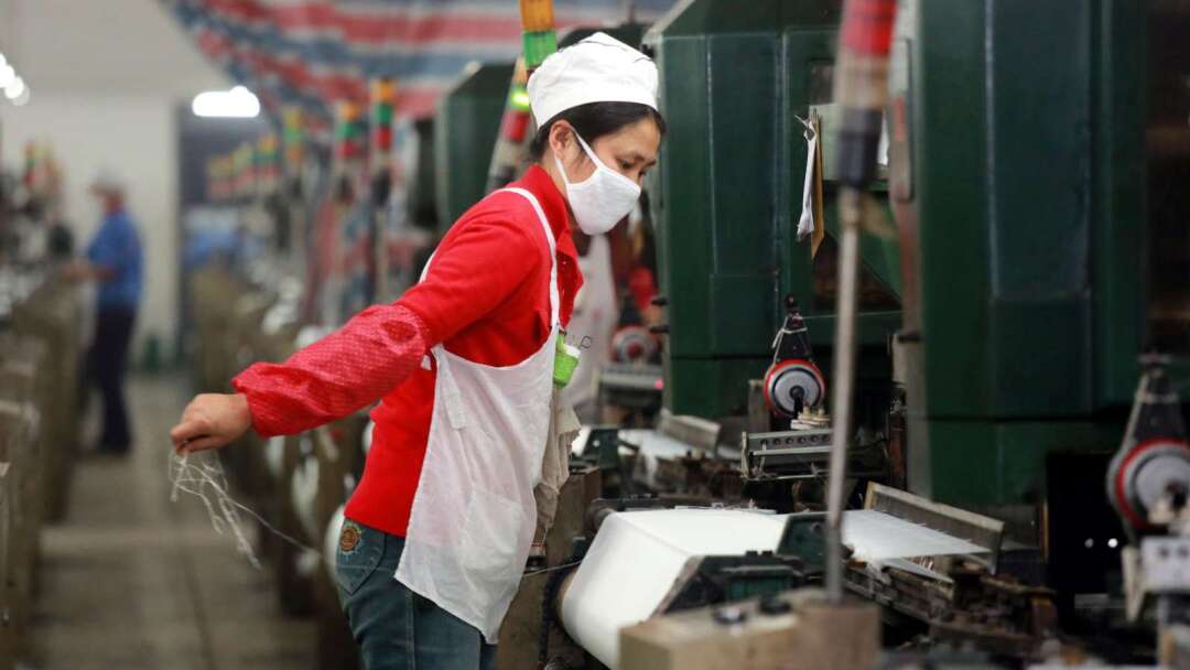 中國製造業PMI報50.1 重返擴張區間