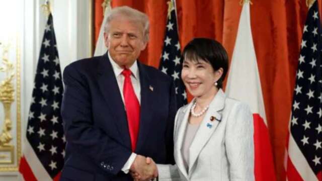 川普忧弱势日元冲击美贸易 高市：日元低估本身就是问题