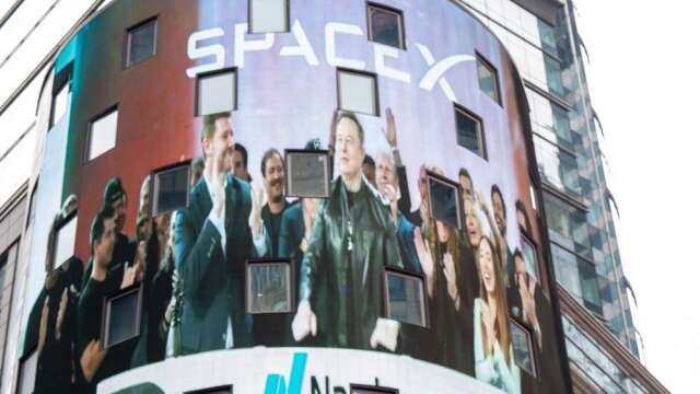 SpaceX股价自低点反弹50% 但这次涨势与上市时不同