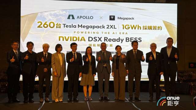 阿波罗电力与特斯拉签约采购260台储能设备 2028投入营运