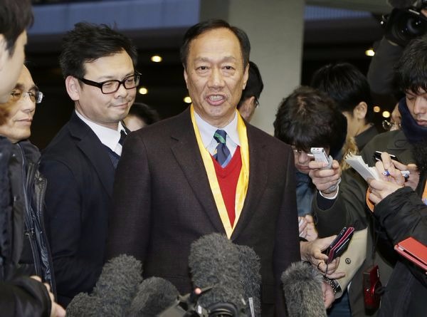 鴻海董事長郭台銘　資料圖片：afp