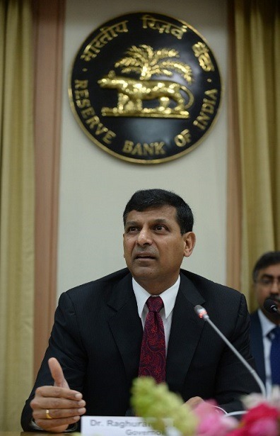 印度央行總裁Raghuram Rajan。(來源：AFP)