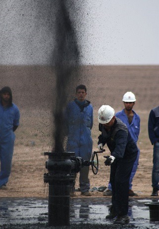 伊拉克油田。(來源：AFP)
