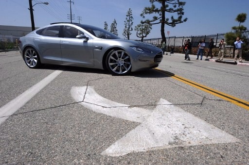 特斯拉Model S(圖:AFP)